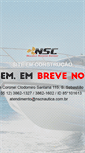 Mobile Screenshot of nscnautica.com.br