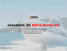 Tablet Screenshot of nscnautica.com.br